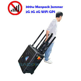 400W 휴대전화 신호 방해기 8 안테나 2G 3G 4G 5G GPS 500m 범위 군사용