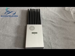 7.4V 20m 휴대전화 신호 방해기 18 안테나 4G 5G GPS 18w