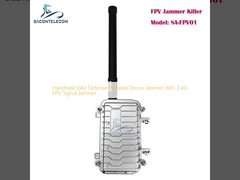 휴대용 UAV 방어 휴대용 드론 재머 WiFi 2.4G FPV 신호 재머