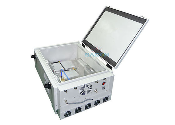 VHF UHF 차량에 장착 된 방해기 6 대 350W 경찰용 높은 전력