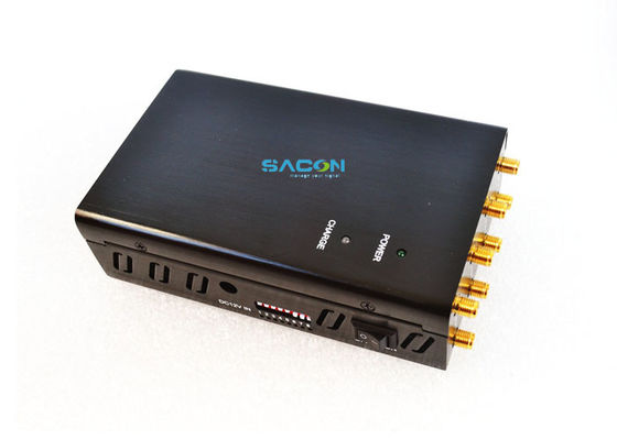 DC12V 4W 포터블 와이파이 제머 8 옴니 안테나 20m 제밍 범위와 1.5 시간 작업 시간