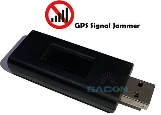 LED 디스플레이 및 15m 범위의 USB 디스크 GPS 재머, 컴팩트한 크기의 신호 차단기