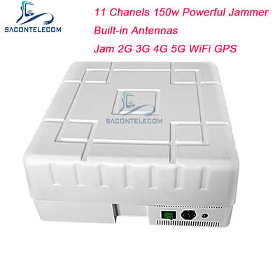 5G 5.8G 150W GPS 와이파이 신호 방해기 11 채널 방수
