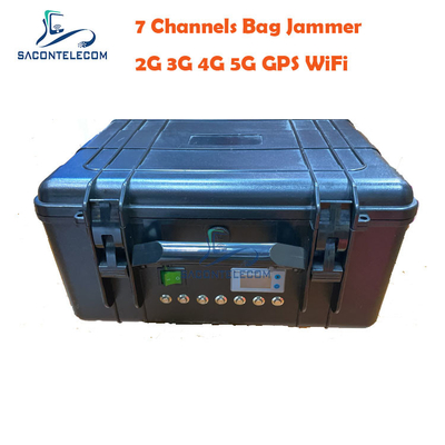 VHF UHF 7채널 무선 신호 방해기 DC24V 2G 3G 4G 5G ISO9001