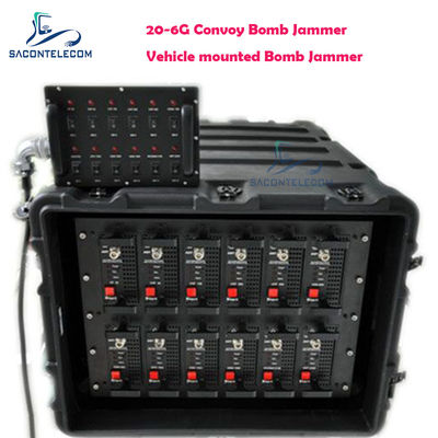 20-6Ghz 550w 11 밴드 차량 컨보이 폭탄 방해기 DDS 컨보이 방해 시스템