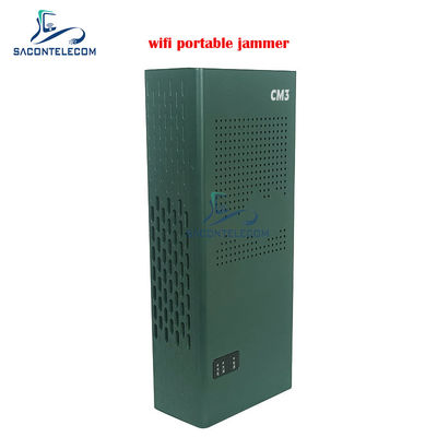 휴대용 와이파이 신호 재머 블로커 (3채널: 2.4G, 5.2G, 5.8G, 10-15m 범위)