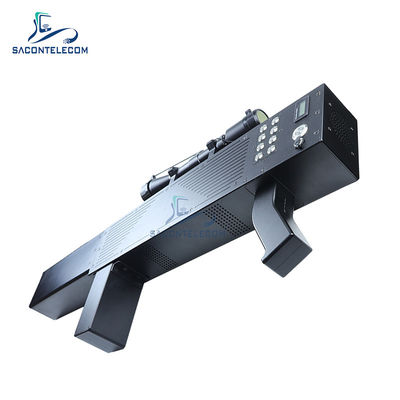 8 밴드 160W 고전력 휴대용 총 드론 신호 방해기 1.5km 거리