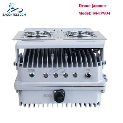 200W 4채널 차량 탑재 드론 신호 재머 FPV 드론 재머 (맞춤형 주파수 지원)