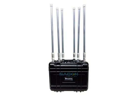 90W 고출력 백팩 재머 6채널 휴대용 IED 재머 (군대 및 SWAT 팀용)