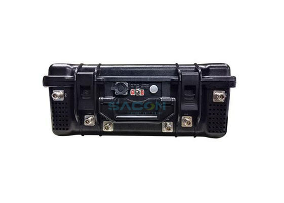 120m 장거리 Manpack Jammer 90w 전력 및 RCIED 방해를위한 6 개의 높은 이득 안테나