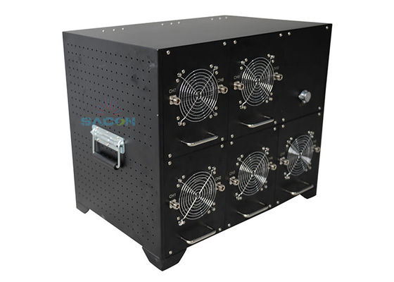 20MHz-5850MHz 전대역 DDS 차량 재머, 1100W 출력 및 IED 호송 폭탄 방호용 12개 대역