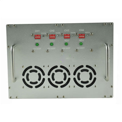 200W 고출력 4채널 휴대폰 전파 차단기 (효과적인 신호 차단을 위한 우수한 냉각 시스템 포함)