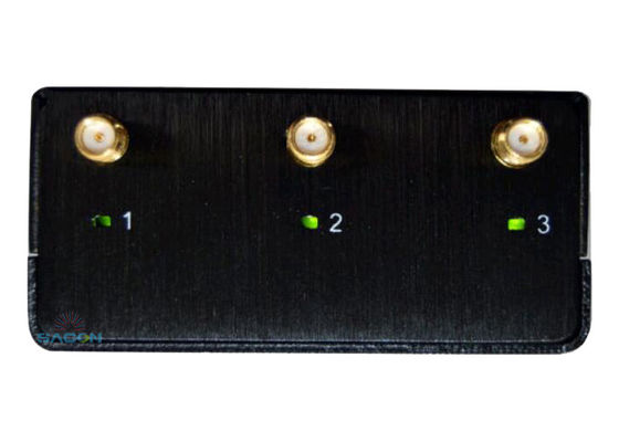 10W 3채널 원격 제어 신호 방해기 100m 범위 자동차 및 보안 사용