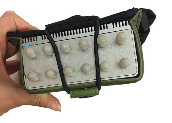 휴대용 신호 방해기 12 채널 10000mAh 배터리 및 GPS 와이파이 및 4G를 위한 2-20m 보호 반지름