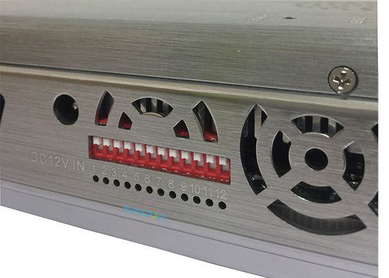 휴대용 신호 방해기 12 채널 10000mAh 배터리 및 GPS 와이파이 및 4G를 위한 2-20m 보호 반지름