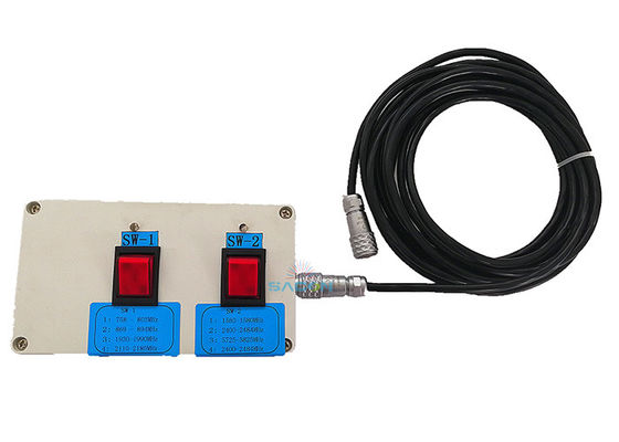차량용 20W 각 밴드 출력 700MHz - 6GHz 휴대폰 신호 재머 8채널