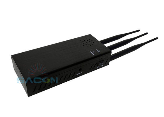 휴대용 10W 고전력 신호 제머 8000mAh 배터리와 자동차 리모컨 차단을 위한 전방 안테나