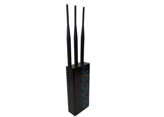 휴대용 10W 고전력 신호 제머 8000mAh 배터리와 자동차 리모컨 차단을 위한 전방 안테나