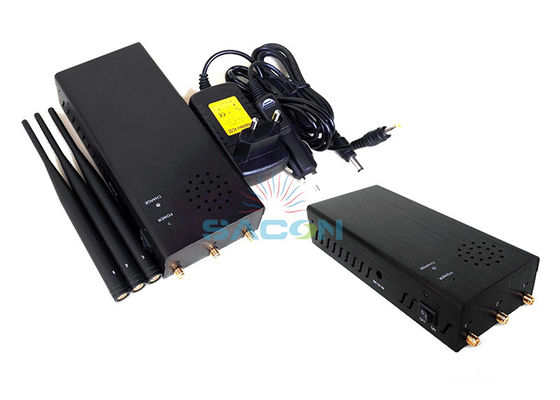 150m 범위 및 8000mAh 배터리를 갖춘 10W 고출력 신호 재머 (원격 제어 차단용)