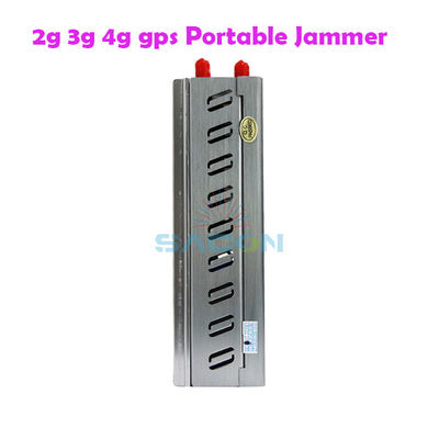 8000mAH 배터리 15m 범위 휴대용 휴대 전화 신호 방해기