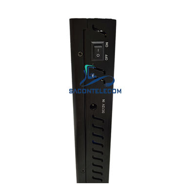 8000mAh 배터리, 3개 밴드(315MHz, 433MHz, 868MHz) 및 100m 범위 휴대용 신호 재머