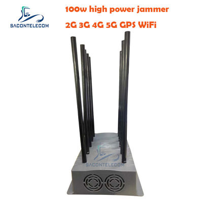 100W 고출력 10채널 VHF UHF GPS 신호 재머