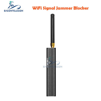 1200mAh 배터리 10m 방해 반지름 2 안테나 GPS 신호 방해기 WiFi GPS 차단기 휴대용 신호 방해 장치