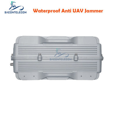 GSM CDMA 1KM 드론 신호 방해기 IP65 300w 안티 UAV 신호 방해기