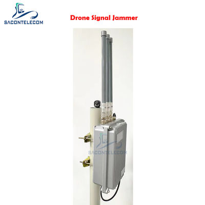 5kg 야외 드론 신호 방해기 25w 2.4G 5.8G 와이파이 GPS 500m 거리
