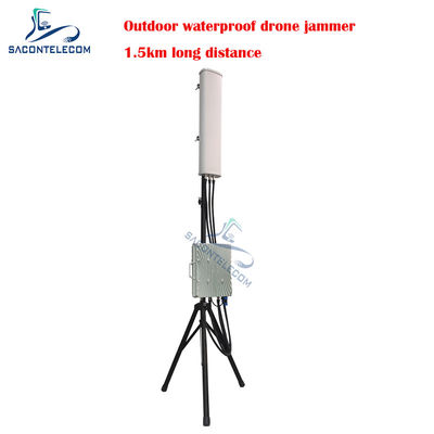 70W 출력 전력 1.5km 재밍 거리 방수 IP65 드론 신호 재머 안티-UAV 재머