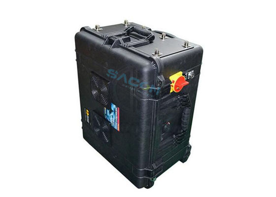 330W 고전력 드론 주파수 스크램블러 6개의 안테나로 조정 가능 1km 범위