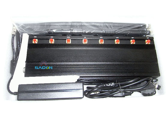 8채널 데스크톱 감옥 휴대전화 방해기 365일 작동 범위 최대 40m