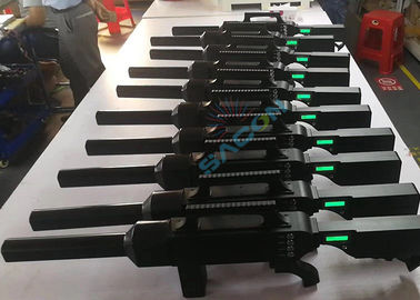 60W 고전력 안티 UAV 신호 방해기 GPS 2.4G 5.8G 내장 - 배터리 2km 범위